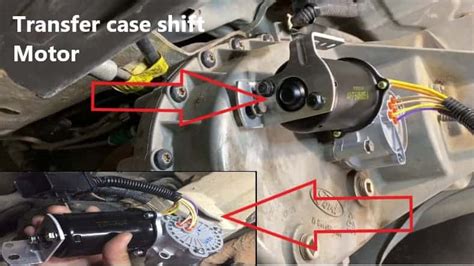 transfer case shift motor wiring